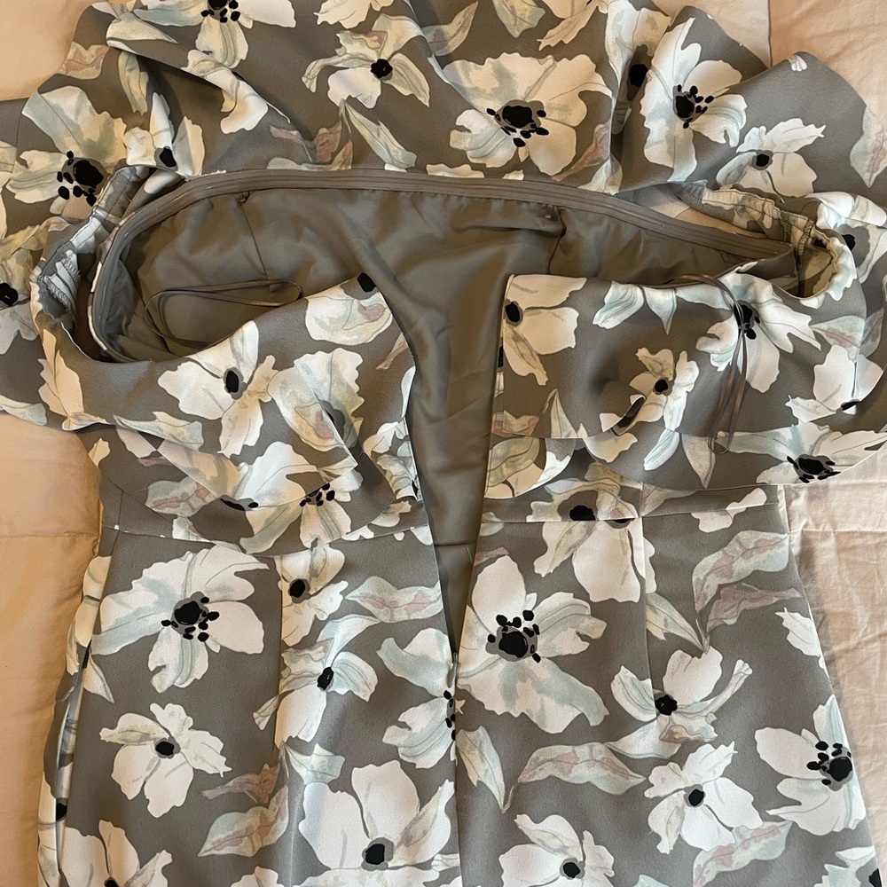 Worn Once BR Floral Dress - Picture 3 of 8